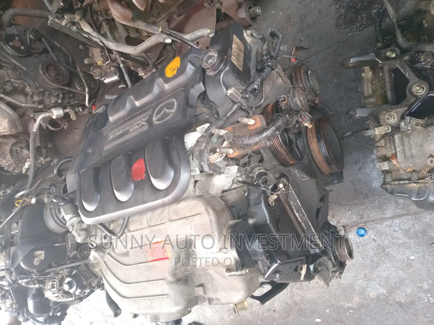 Complete Mazda MPV Engine ,2003 to 2006 Model.