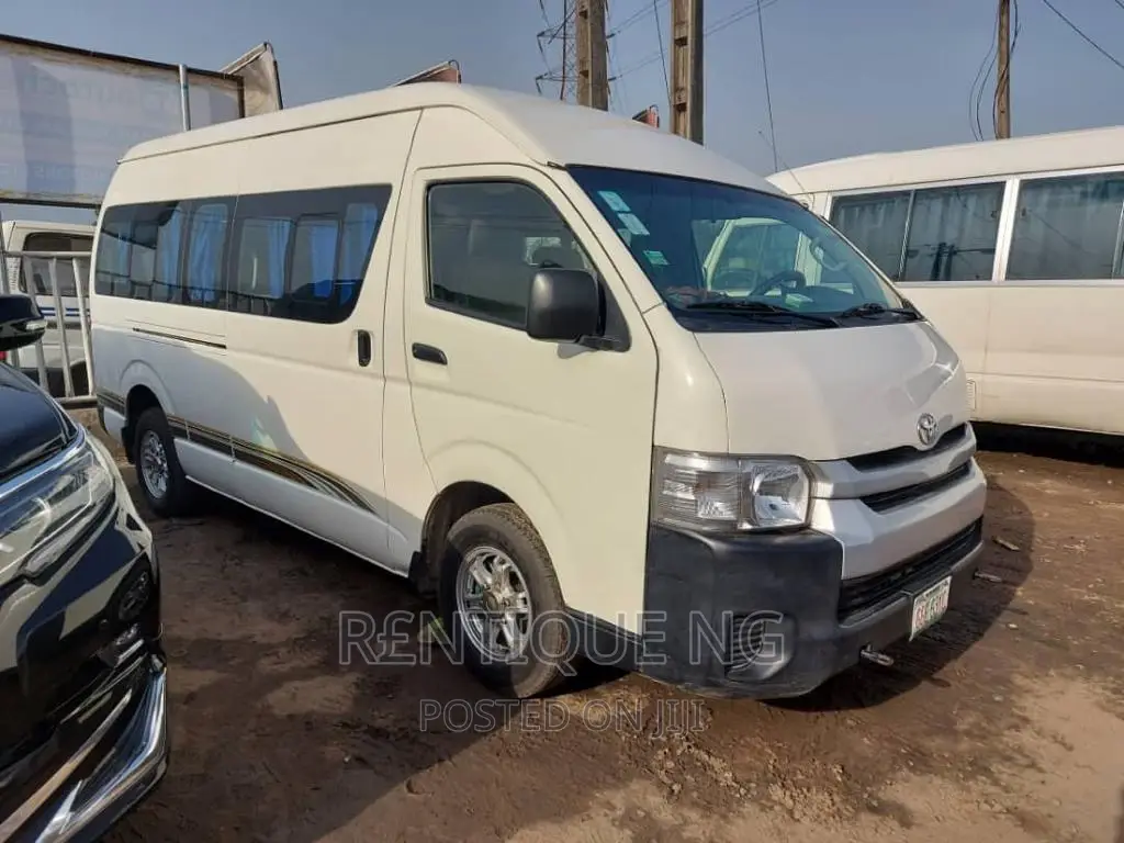 Toyota Hiace Bus Available for Rent