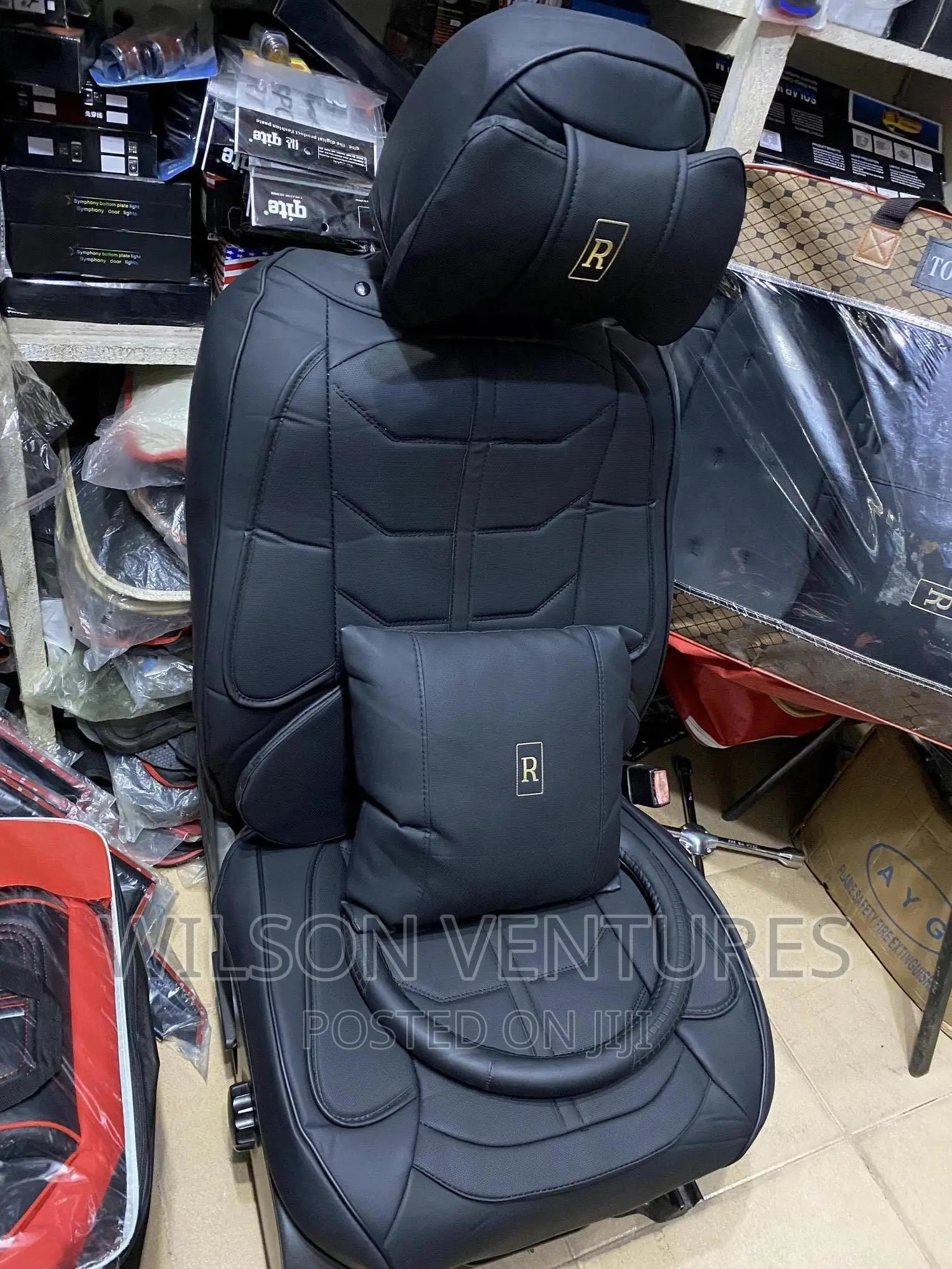 R Power Car Seat Cover