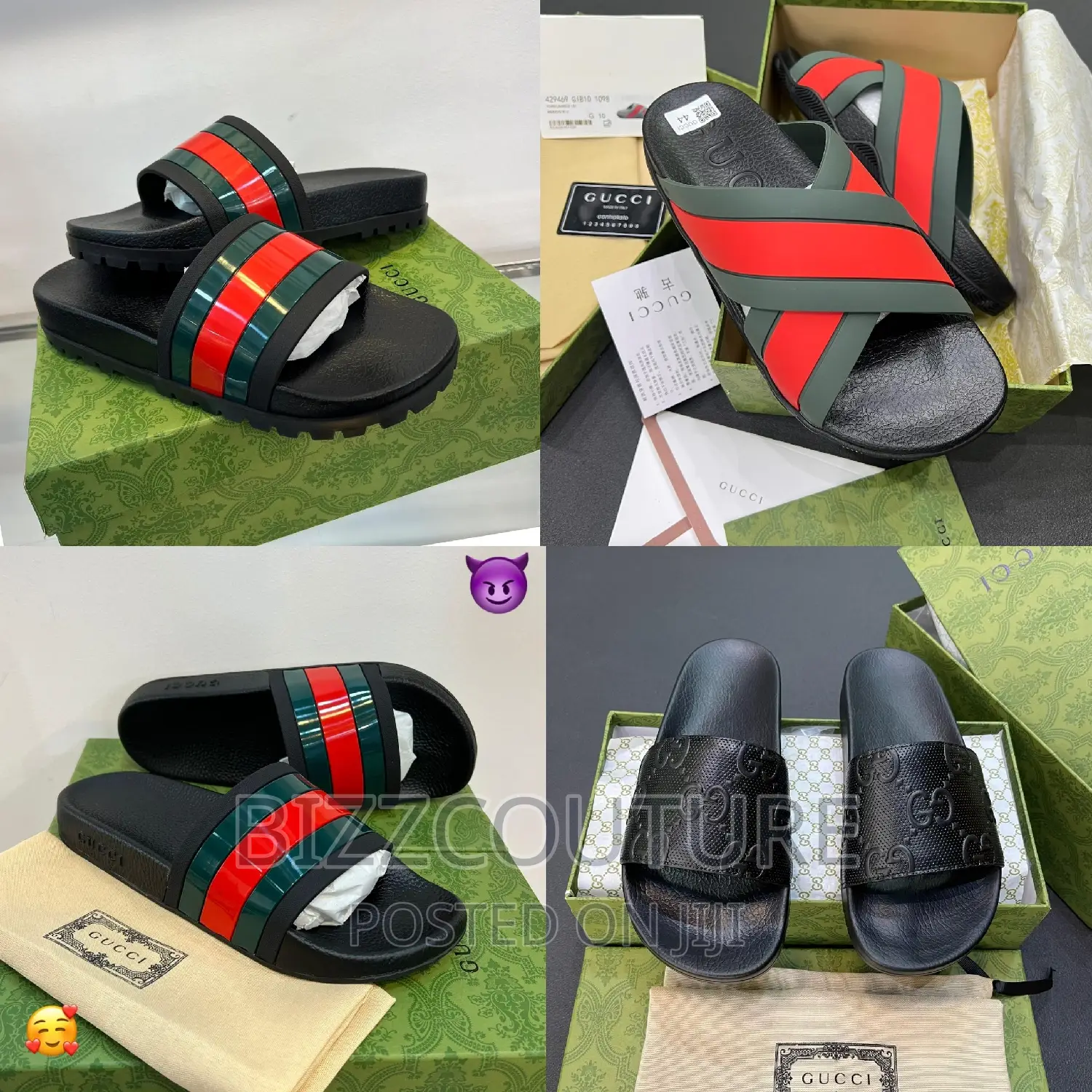Original GUCCI Slides Available in Store