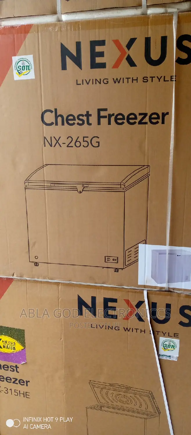 Nexus Nx-265g Chest Freezer 200liters