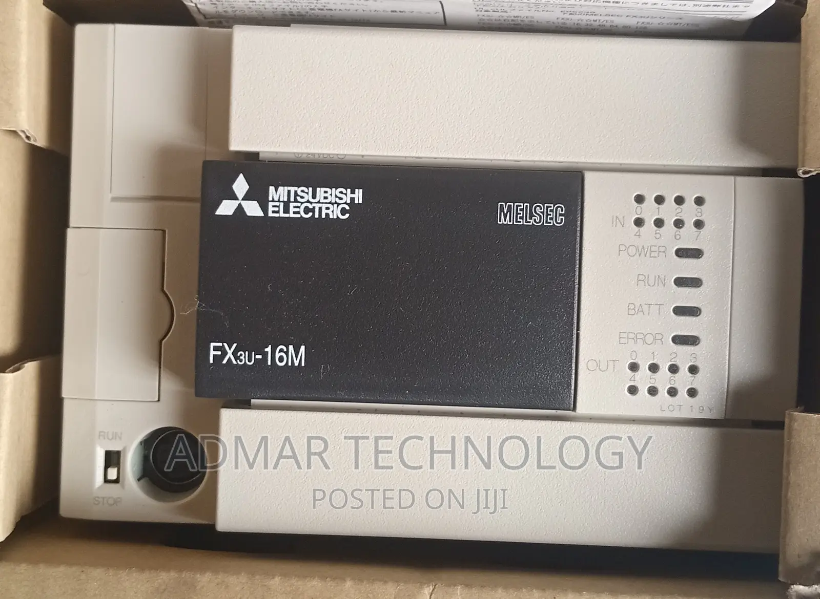 Mitsubishi Melsec F Series Fx3u-16mr/Ds PLC