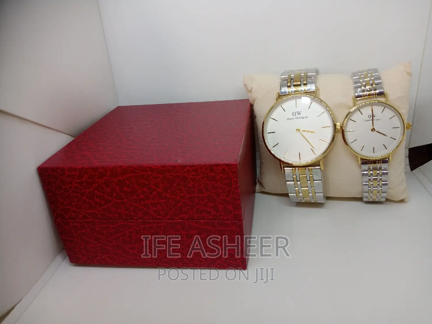 Couples DW Designer 2tone Wristwatch - Gold Silver