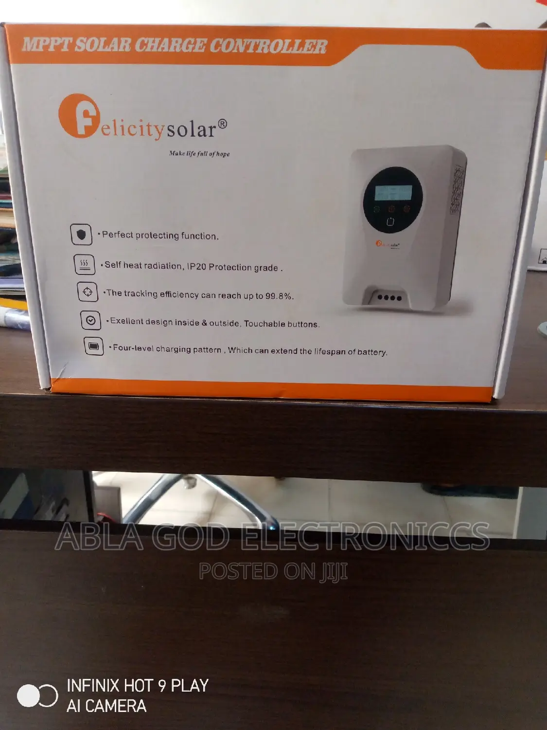 MPPT Felicity Solar Charger Controller 100ah 24v