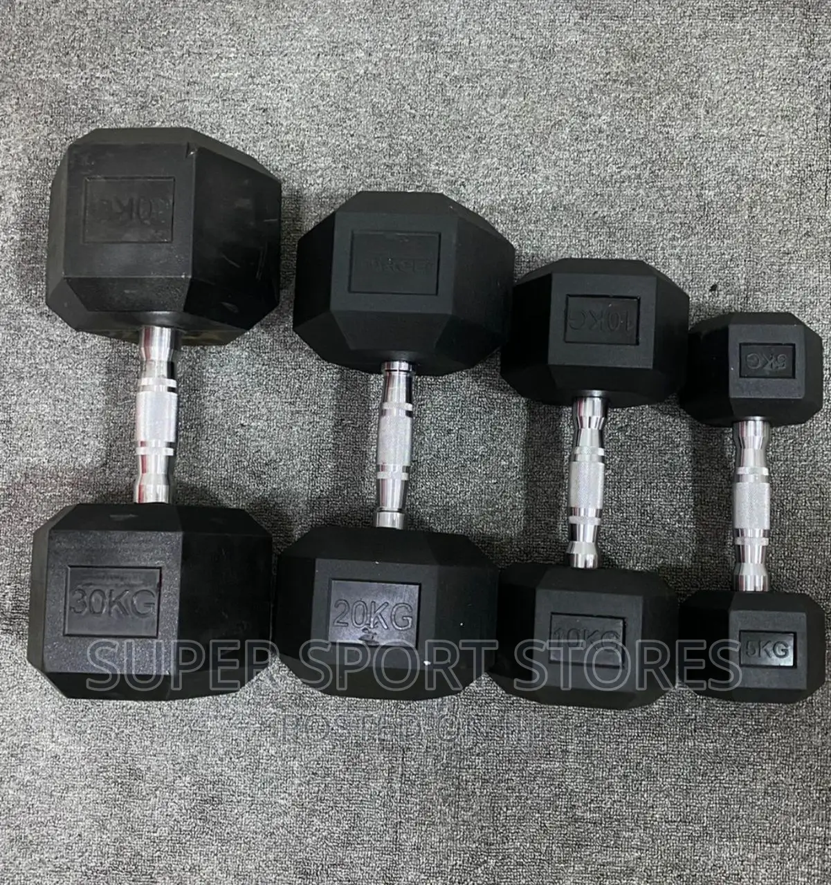 15kg Hexagon Dumbbell