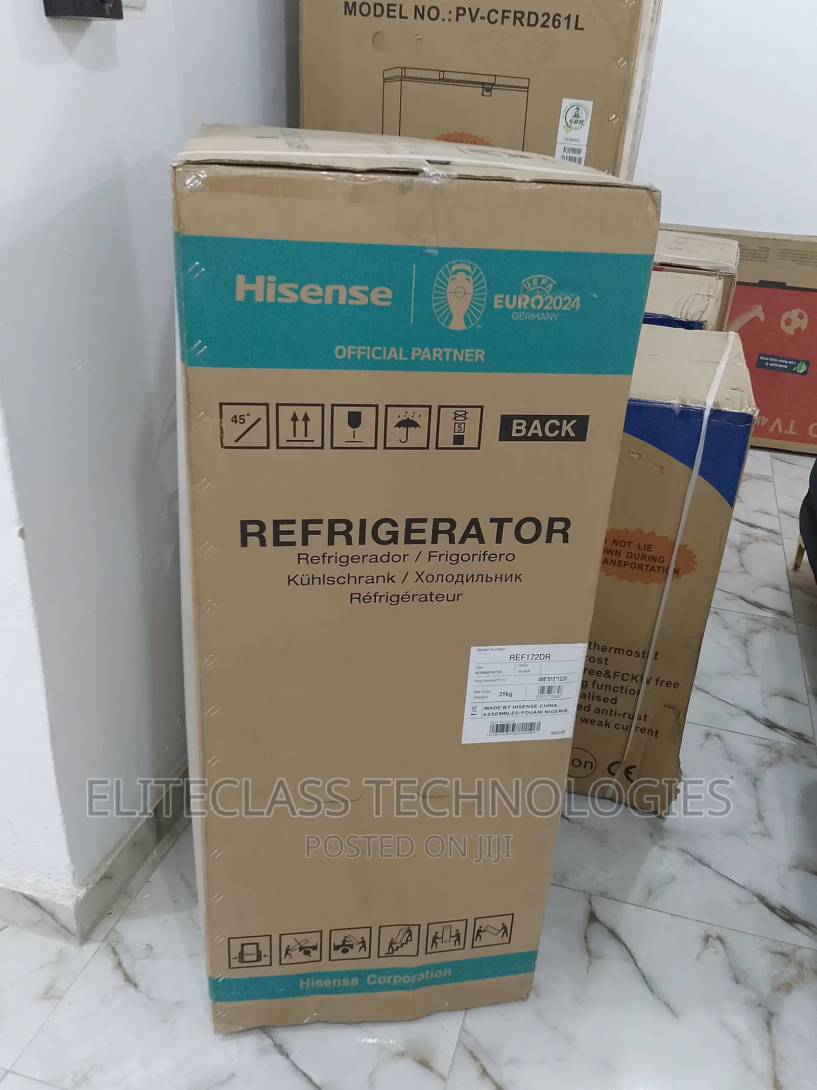 Hisense (REF172DR) 124 Litres Top Freezer Refrigerator