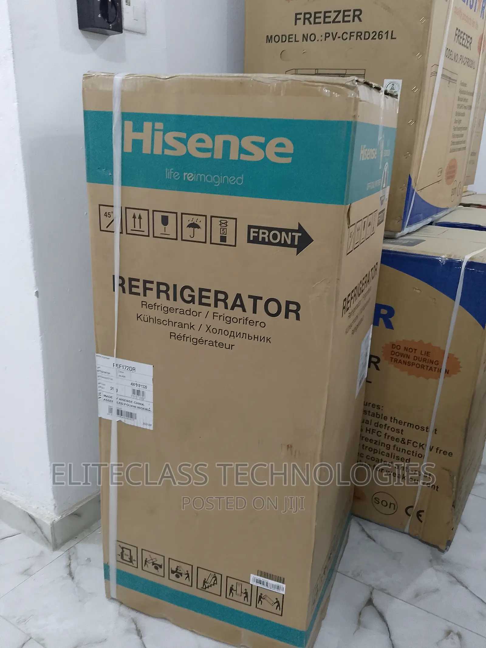 Hisense REF172-DR 124 Litres Top Freezer Refrigerator