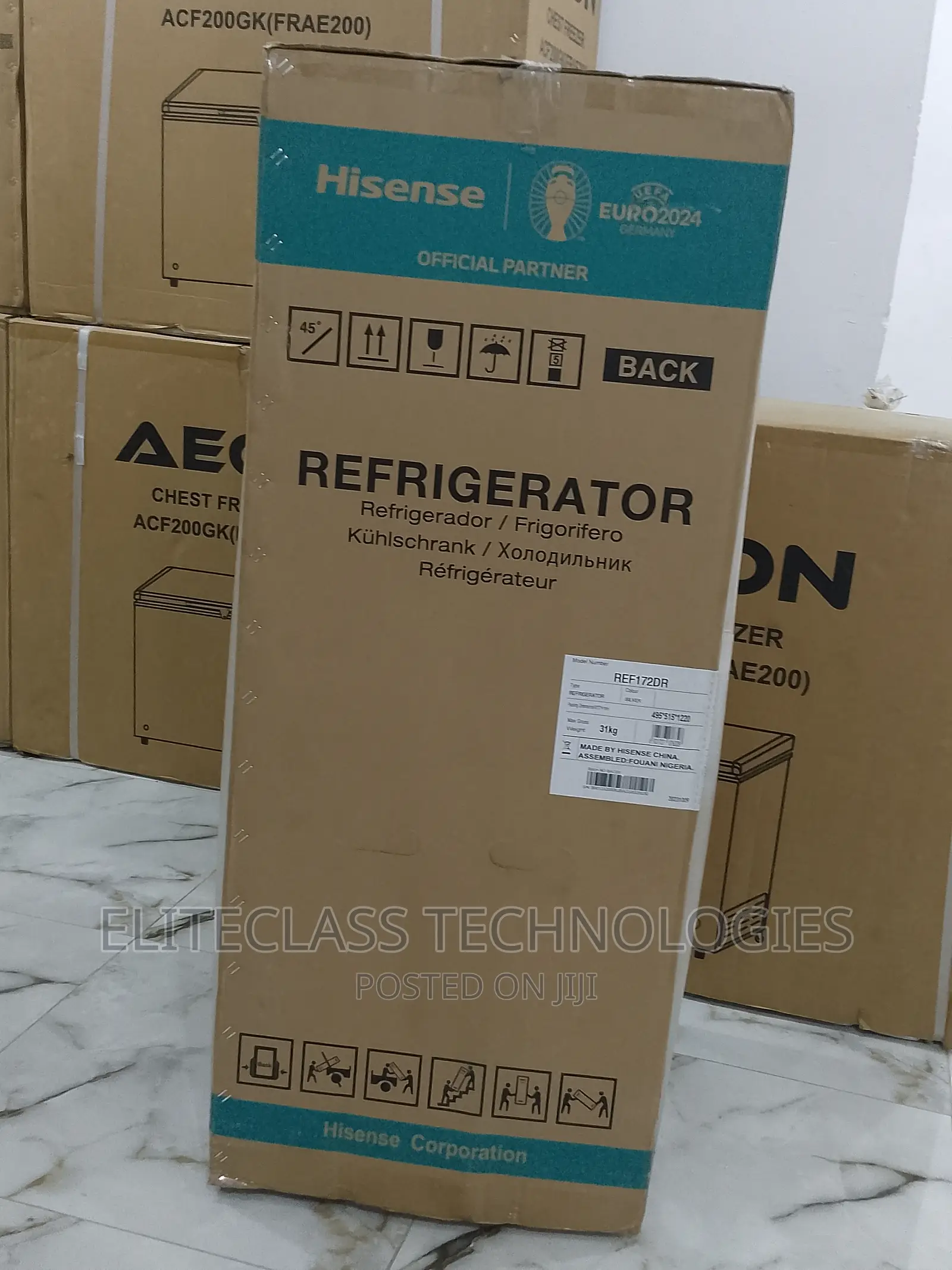 Hisense REF172DR Standard 124 Litres Refrigerator