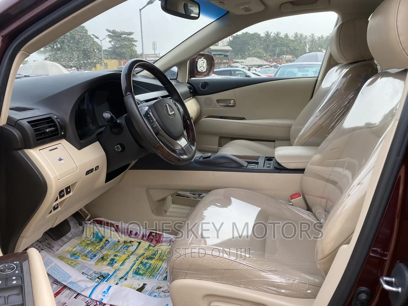 Lexus RX 350 FWD 2013 Burgundy