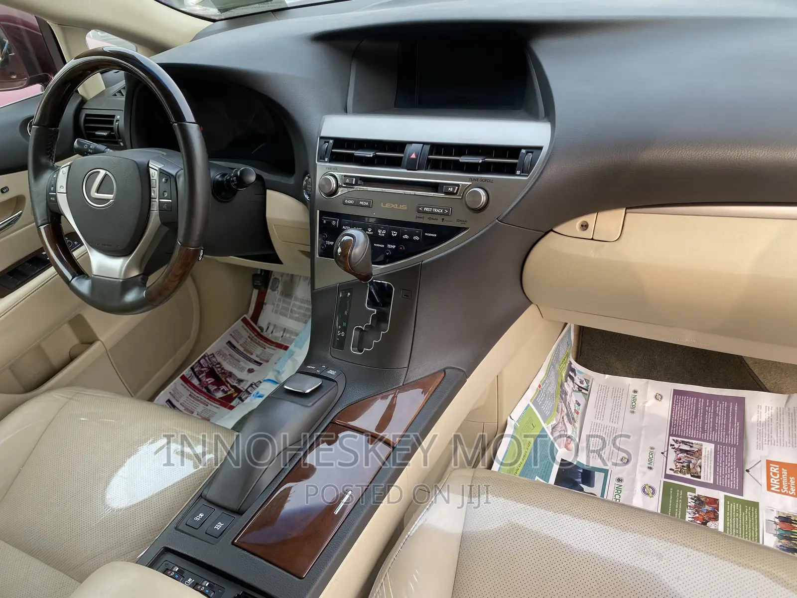 Lexus RX 350 FWD 2013 Burgundy