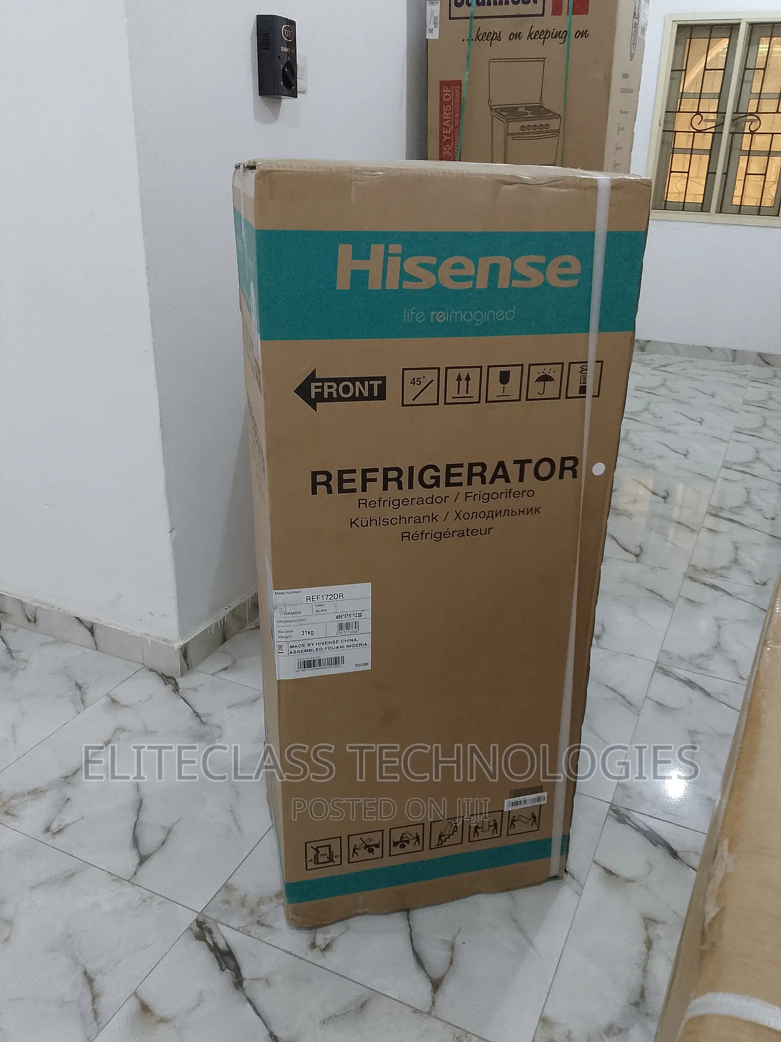 Hisense REF-172-DR (124 Litres) Top Freezer Refrigerator