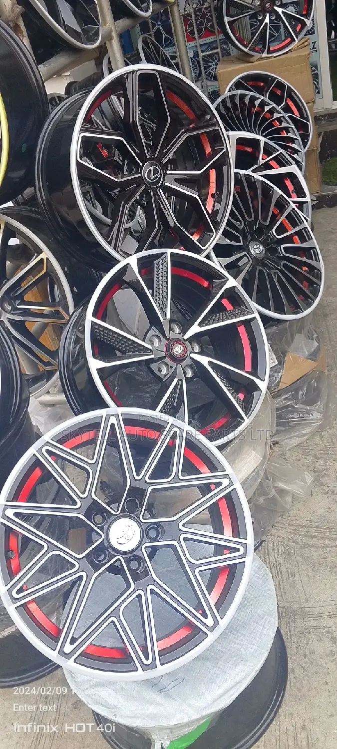 Complete Set Of 17 Inches Rim