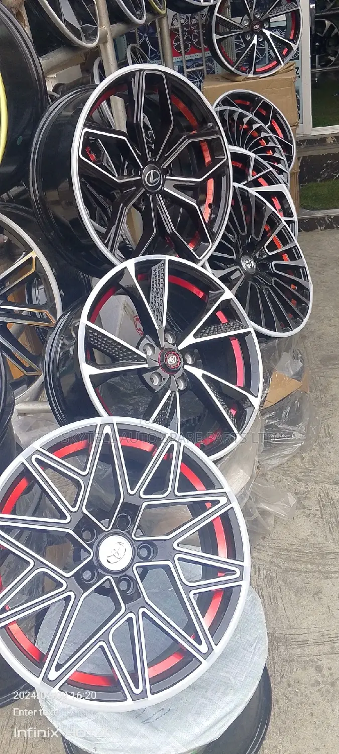 Complete Set Of 17 Inches Rim