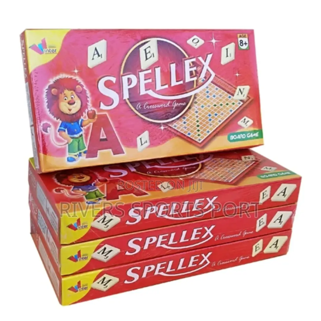 Heavy Duty Spellex Kids Cross Word Game . Kids Scrabble Game