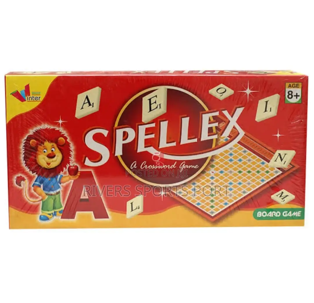 Heavy Duty Spellex Kids Cross Word Game . Kids Scrabble Game