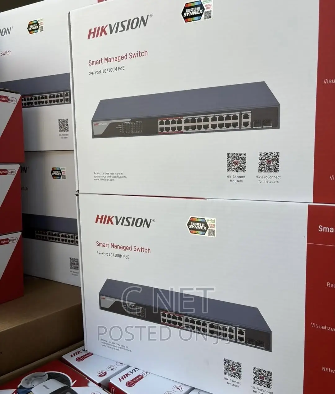 Hikvision 24port 10/100m Poe