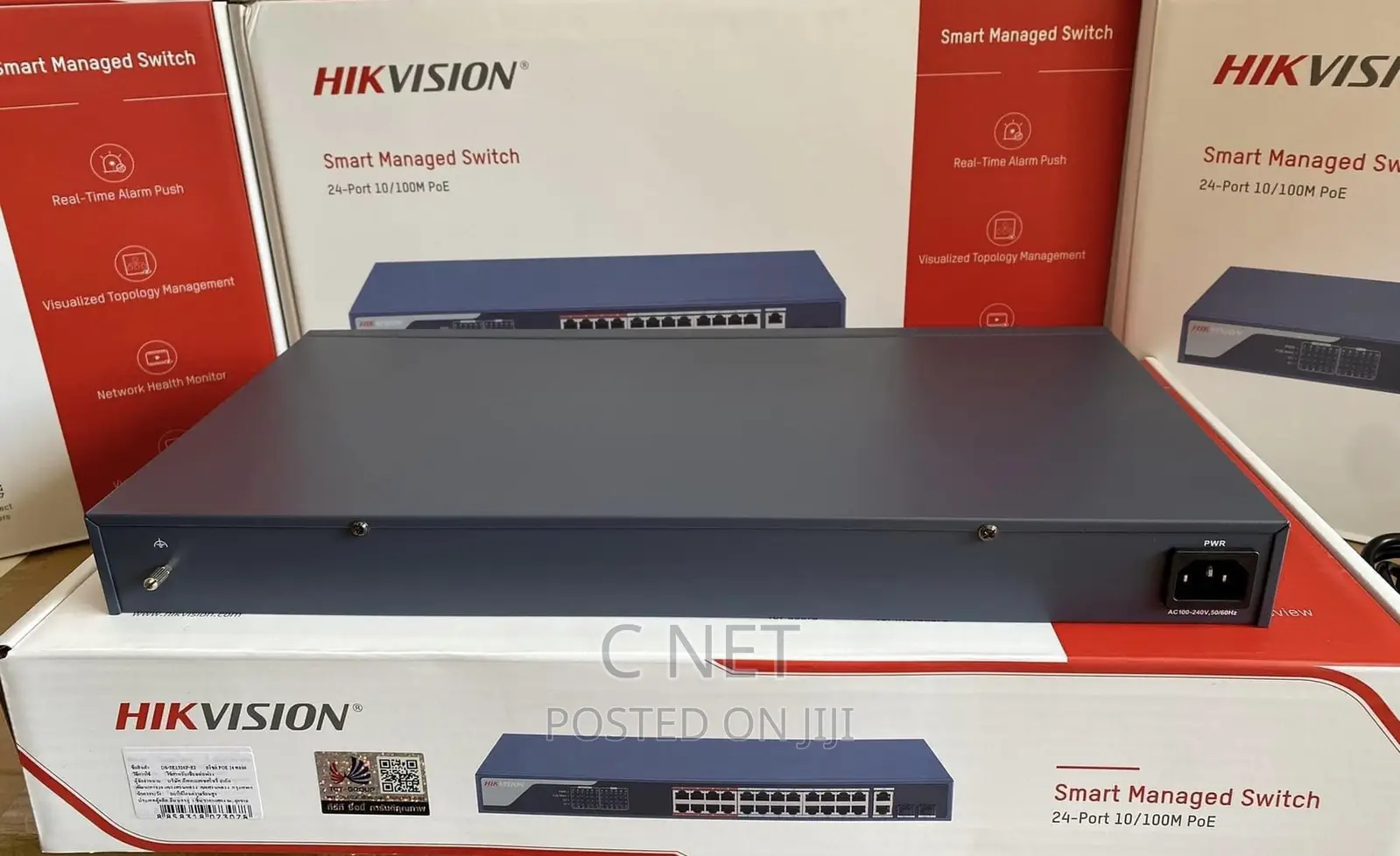 Hikvision 24port 10/100m Poe