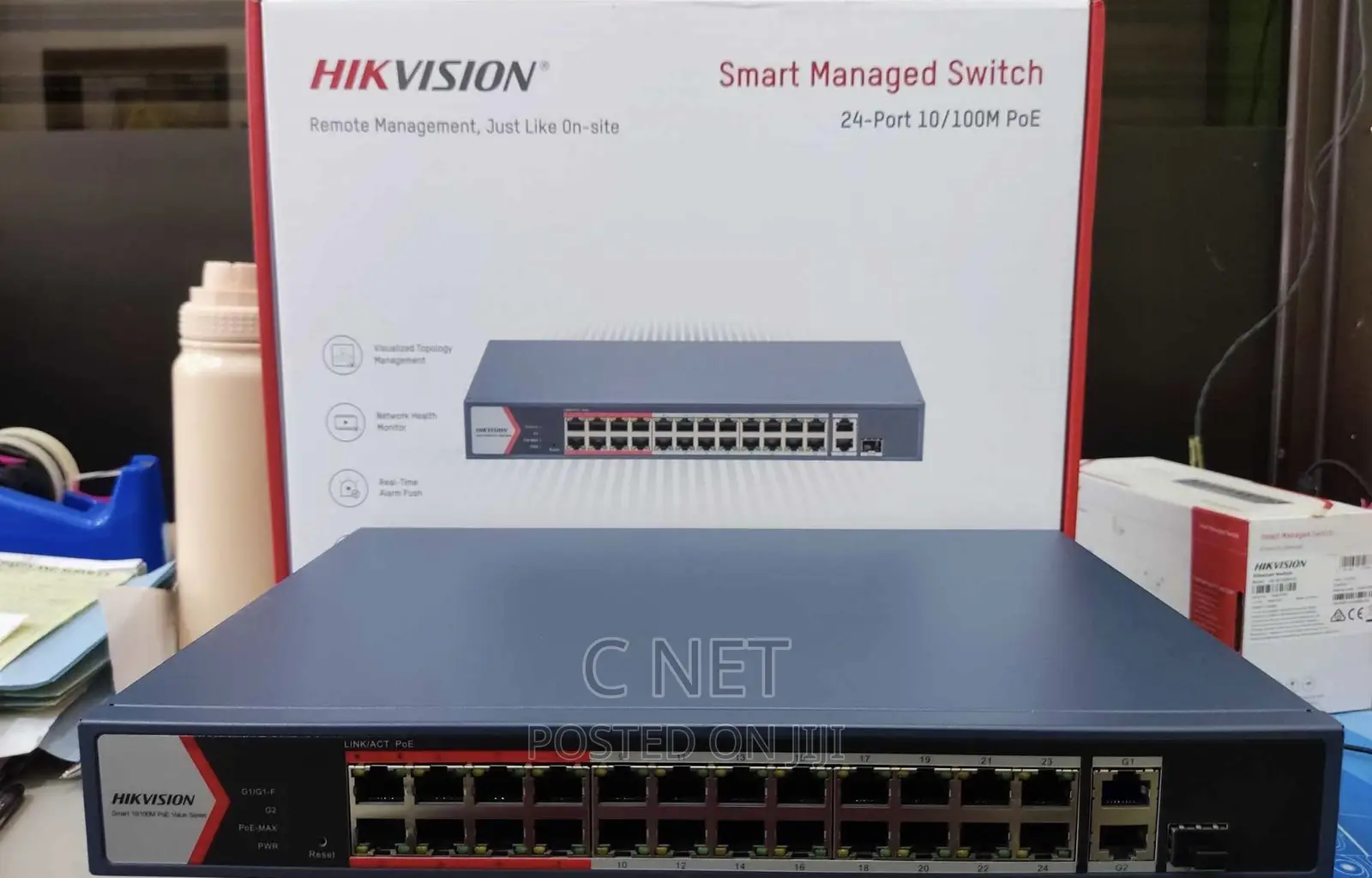 Hikvision 24port 10/100m Poe