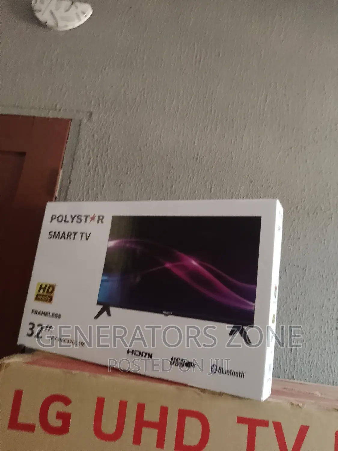 Polystar 32 Inch Straight Smart Tv 