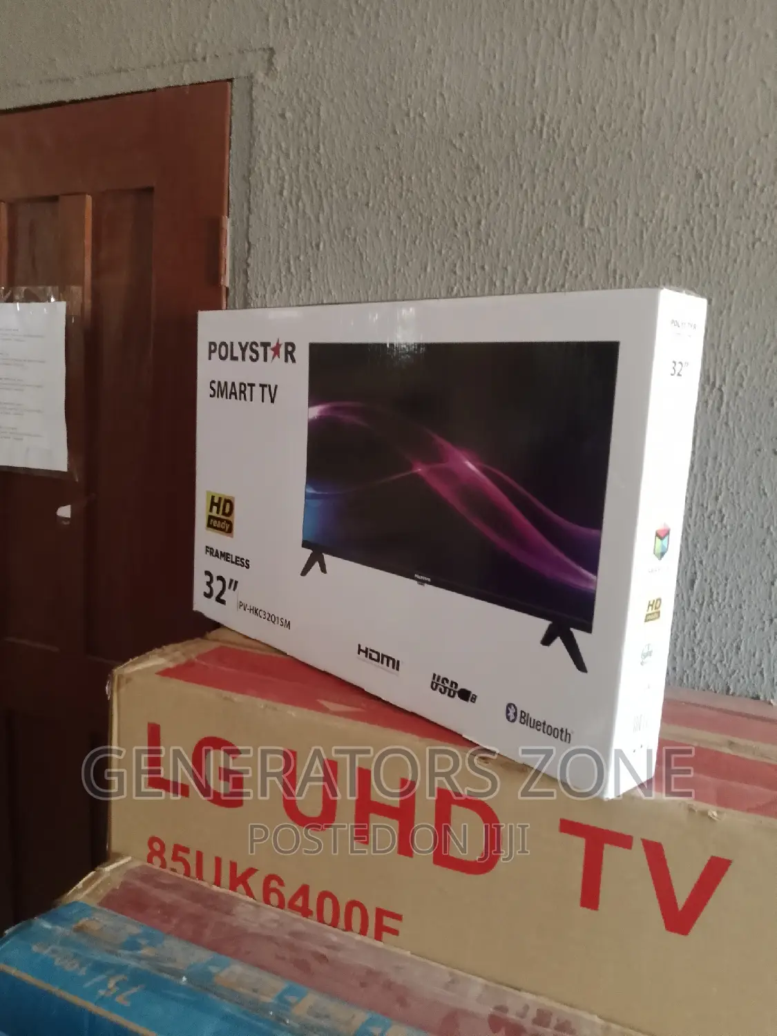 Polystar-32-Inch Smart Tv+Bluetooth+Netflix