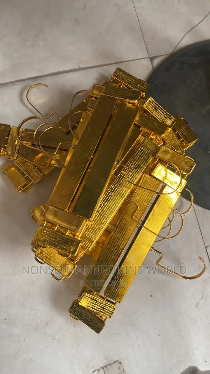 Gold Clip Hangers