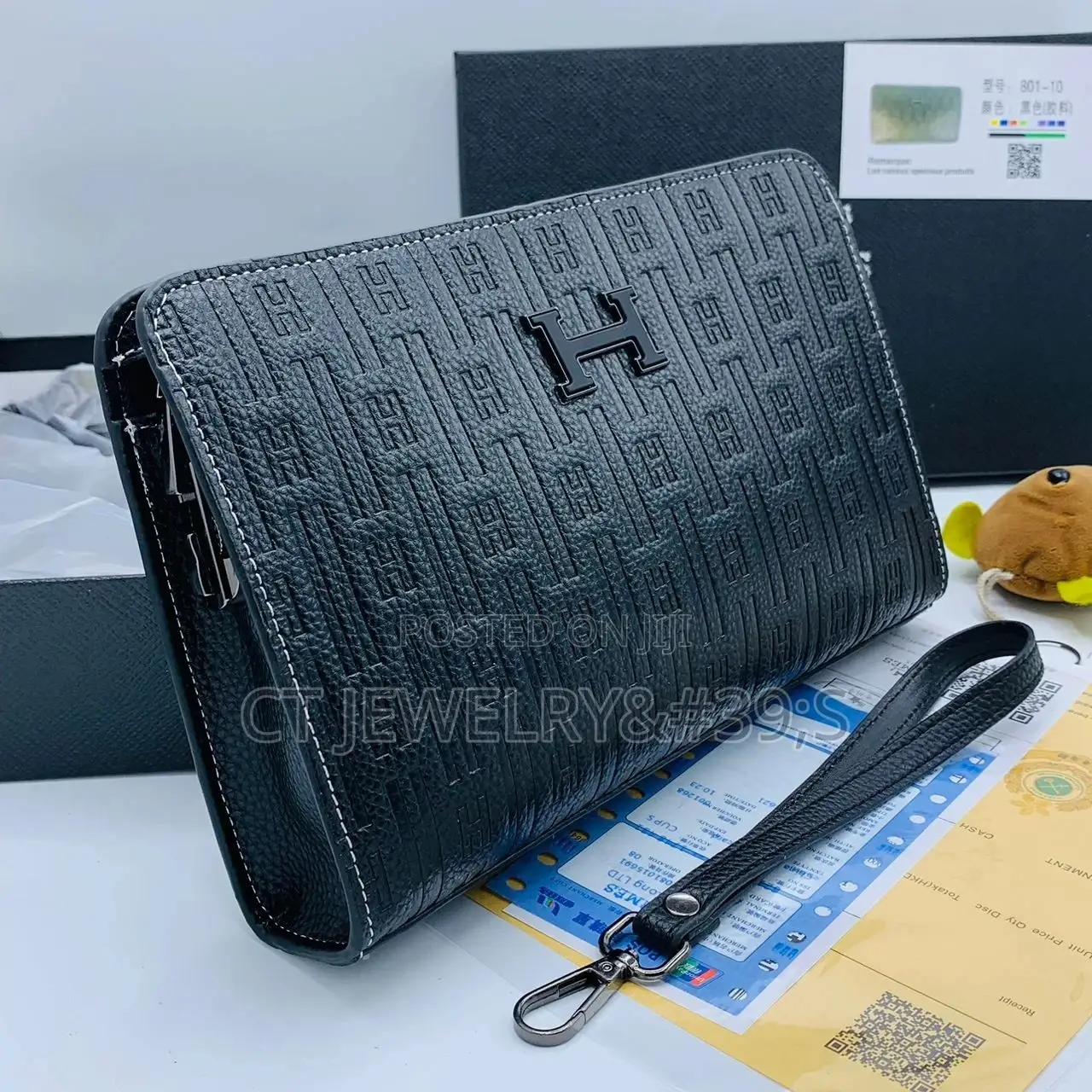 Occasional Men's Armpit Purse Original Leather