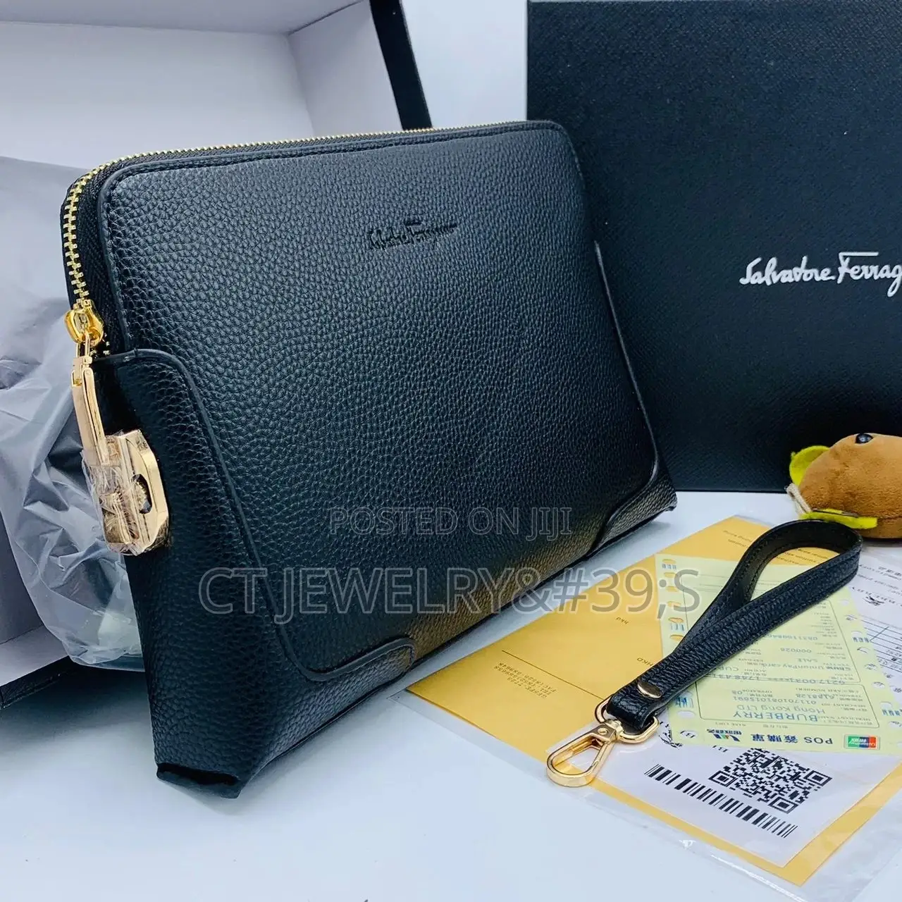 Occasional Men's Armpit Purse Original Leather