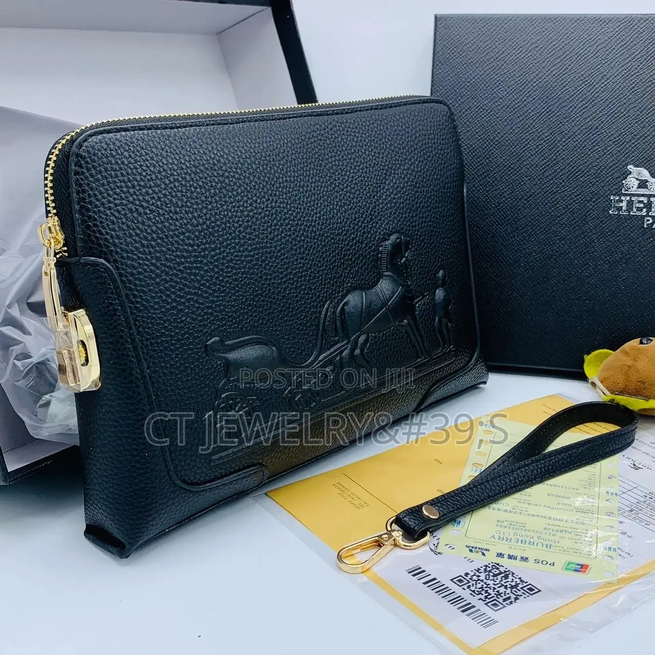 Occasional Men's Armpit Purse Original Leather