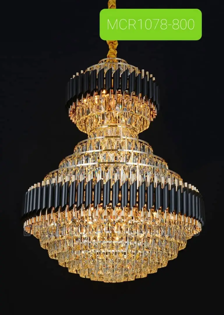 800mm Two Steps Christal Chandelier Light for Living Room
