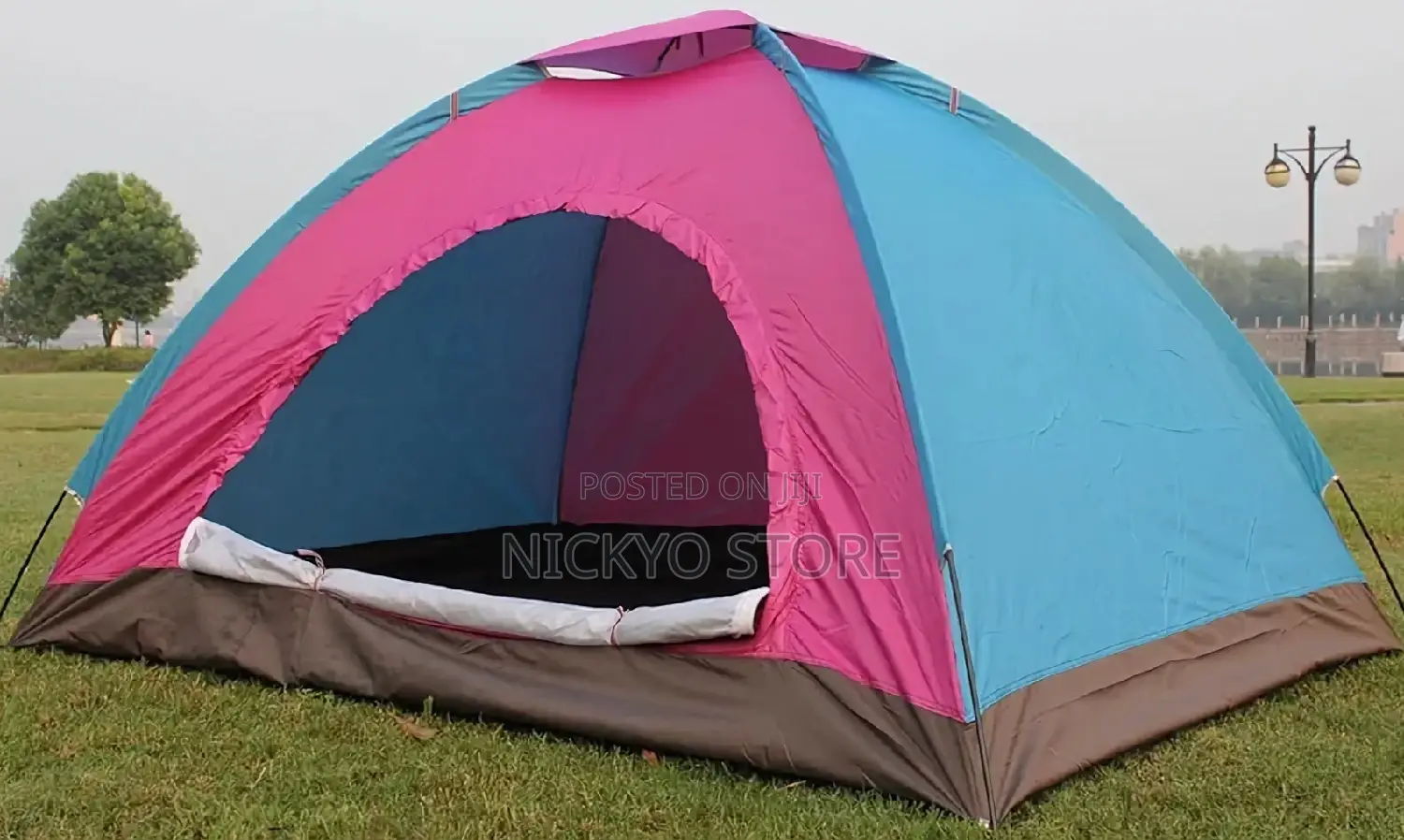 6by7 Polyester Camping Portable Dome Tent Waterproof