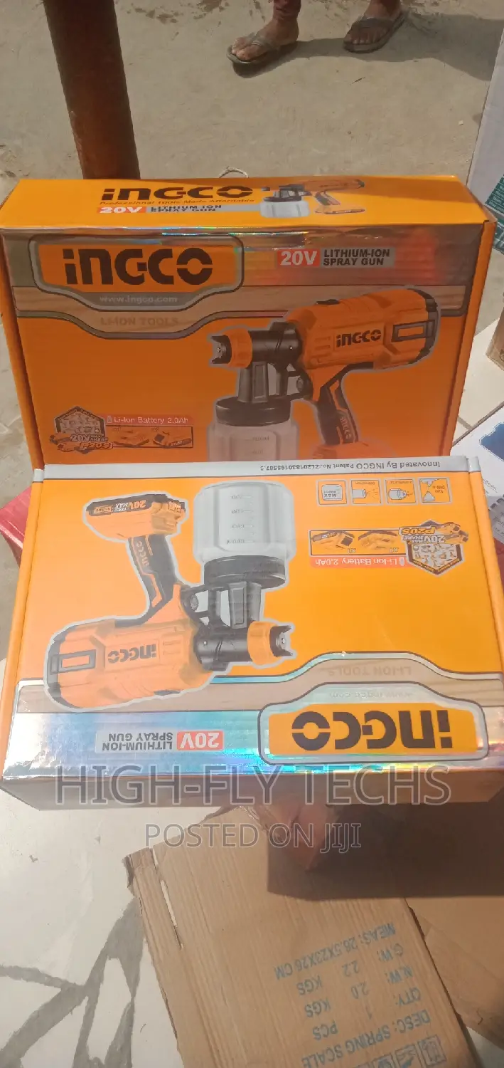 INGCO 20v Lithium-ion Spray Gun