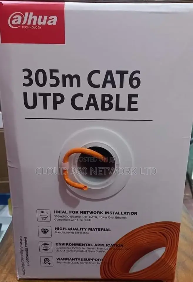 Dahua Cat 6 Utp Cable