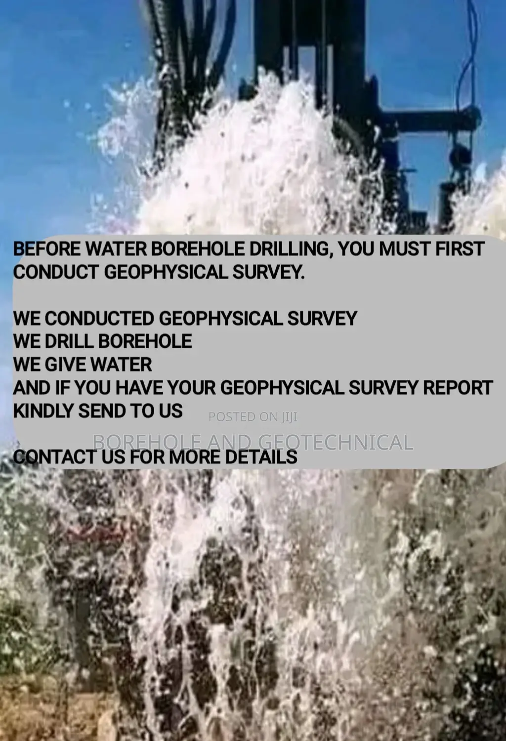 Borehole Drilling in OYO STATE With OVER 10 Years EXPERIENCE