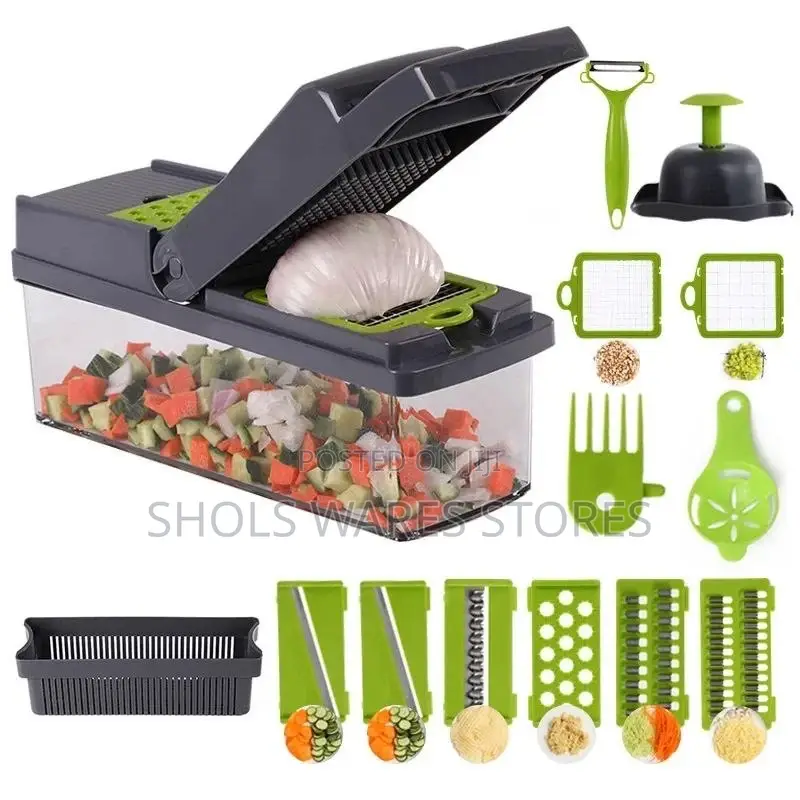 Multifunctional Manual Fruit and Vegetables Chopper