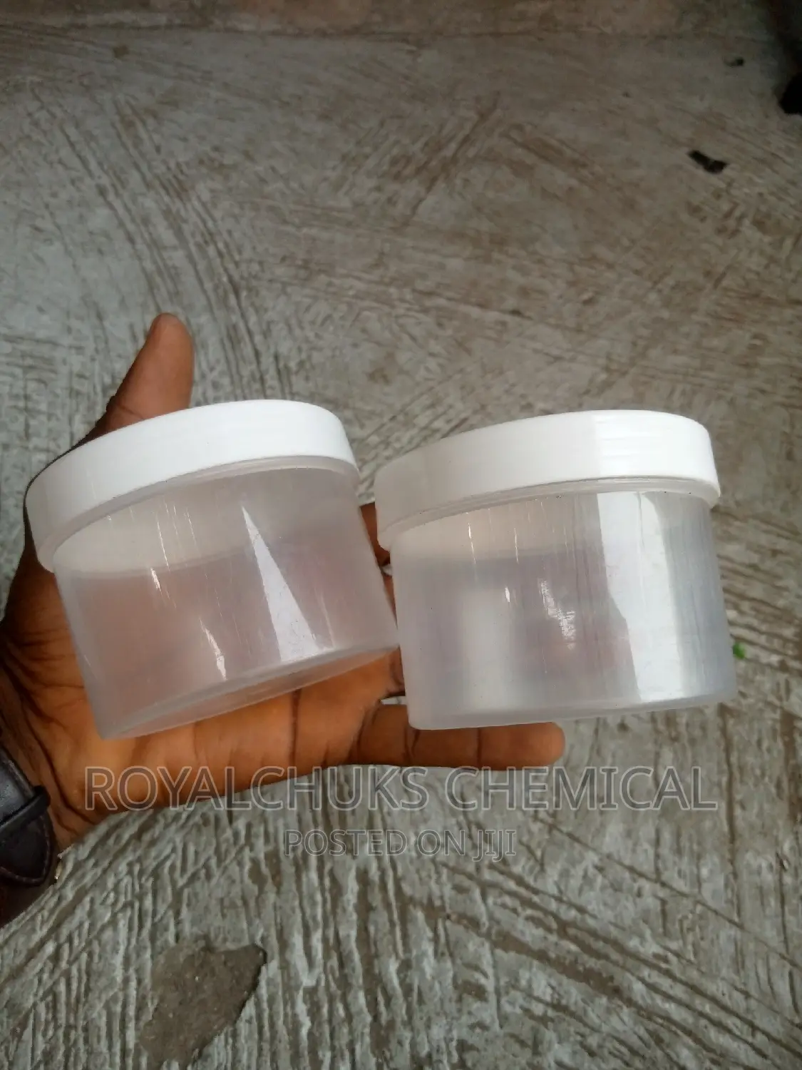 250g Transparent Organic Soap Container