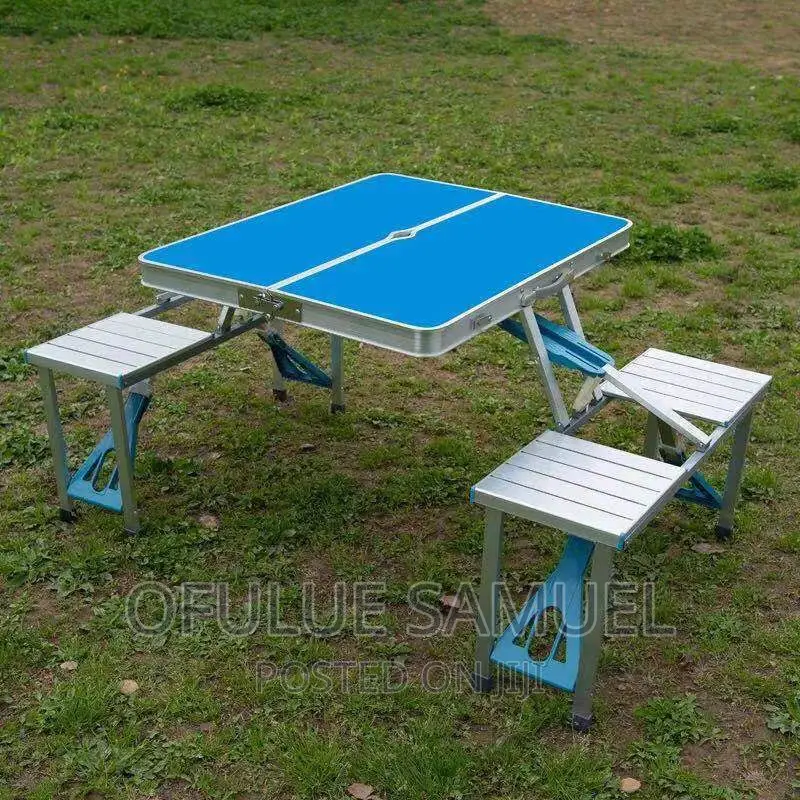 Aluminum Foldable Picnic Table and Chair