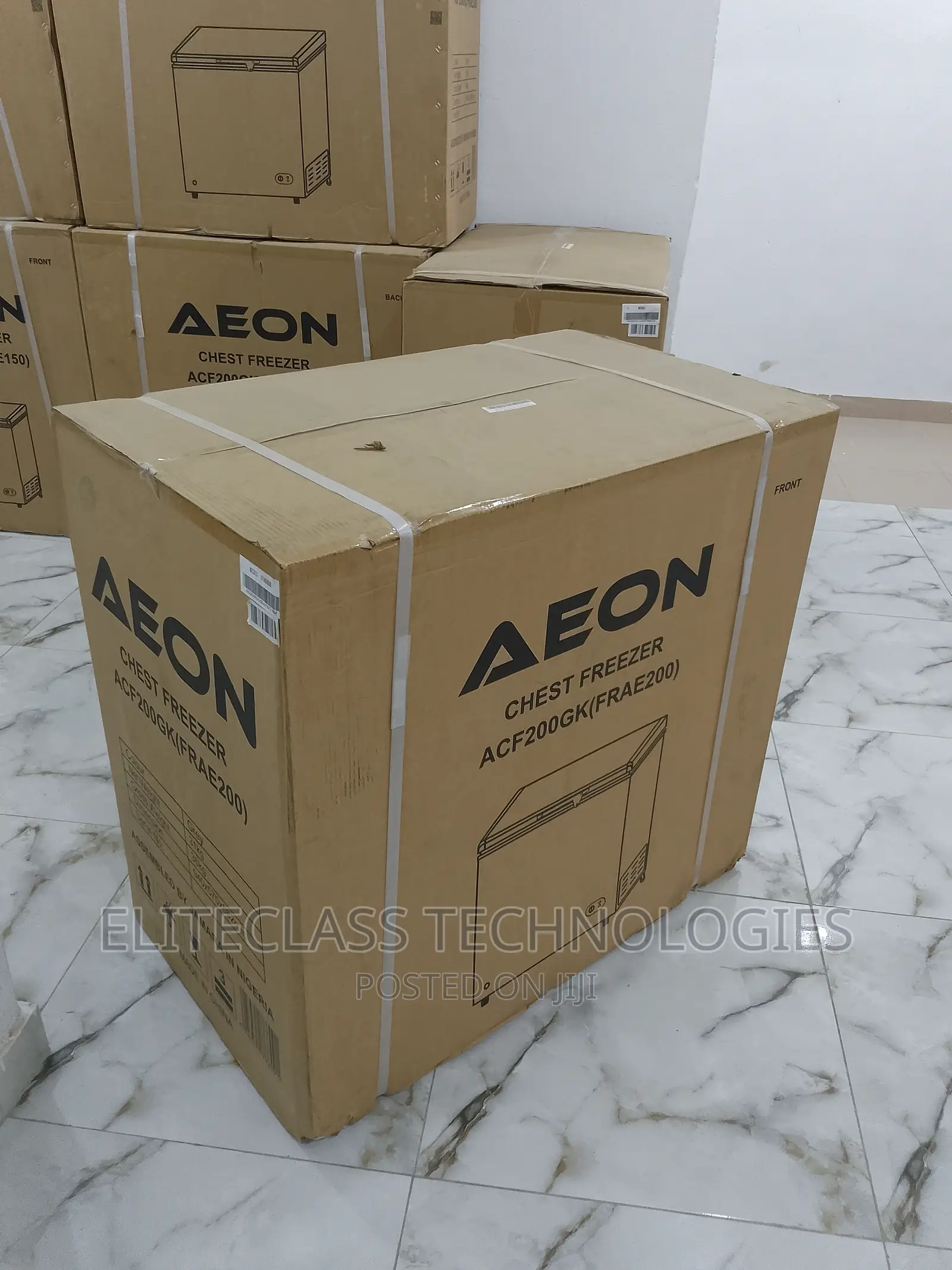 Aeon ACF200GK 202 Litre Chest Freezer Grey Colourr600a