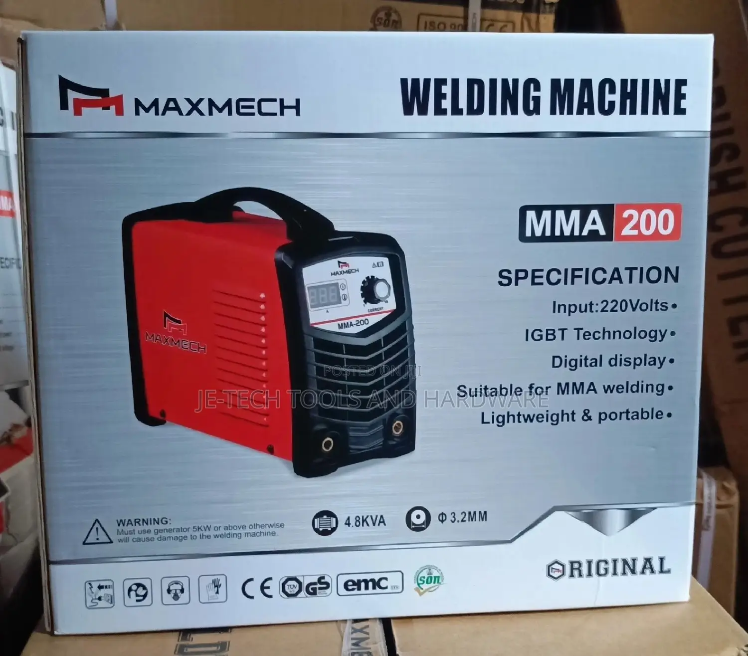 MAXMECH MMA Inverter Welding Machine 200MMA