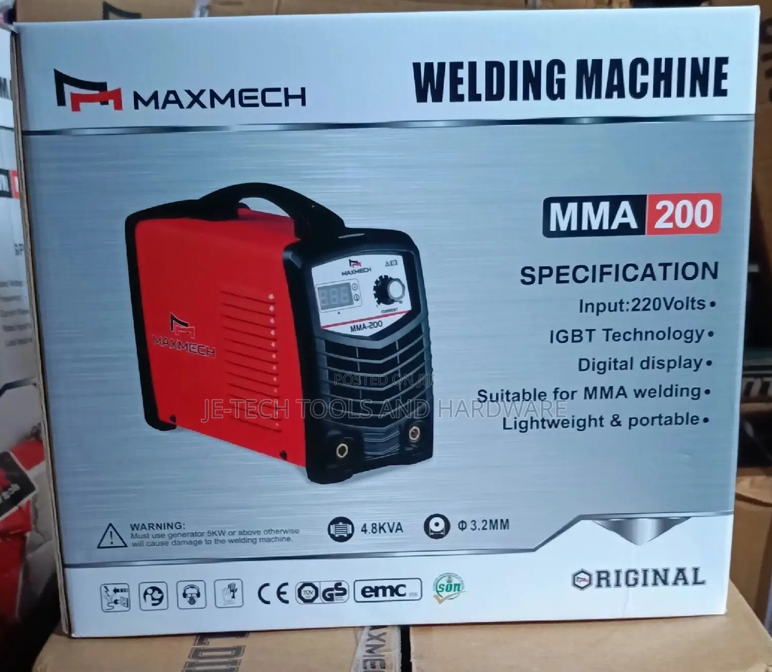 MAXMECH MMA Inverter Welding Machine 200MMA
