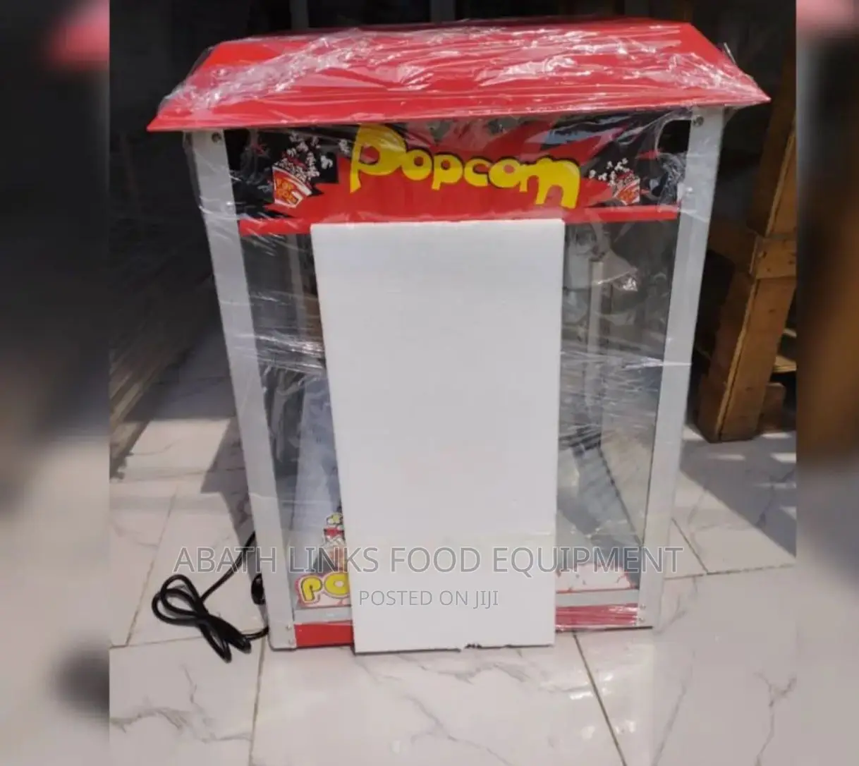Red Popcorn Machine