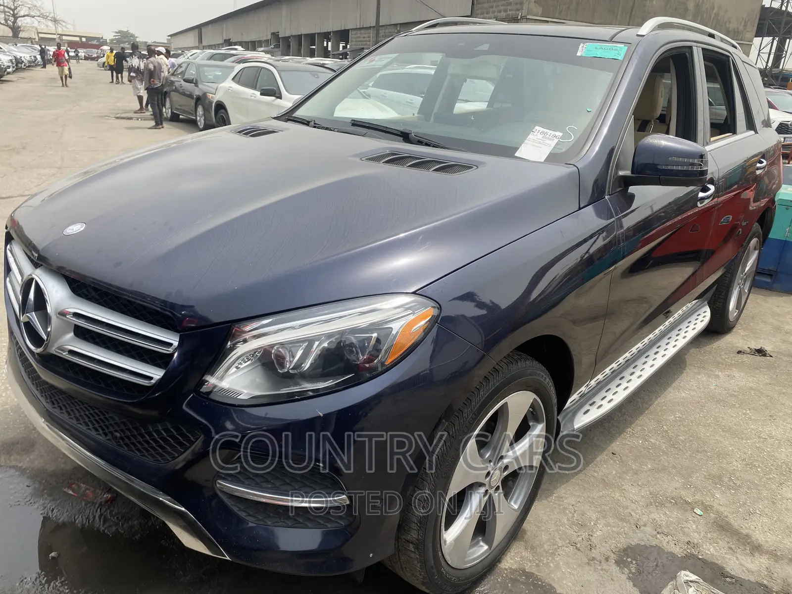 Mercedes-Benz GLE-Class GLE 350d 4MATIC 2017 Blue