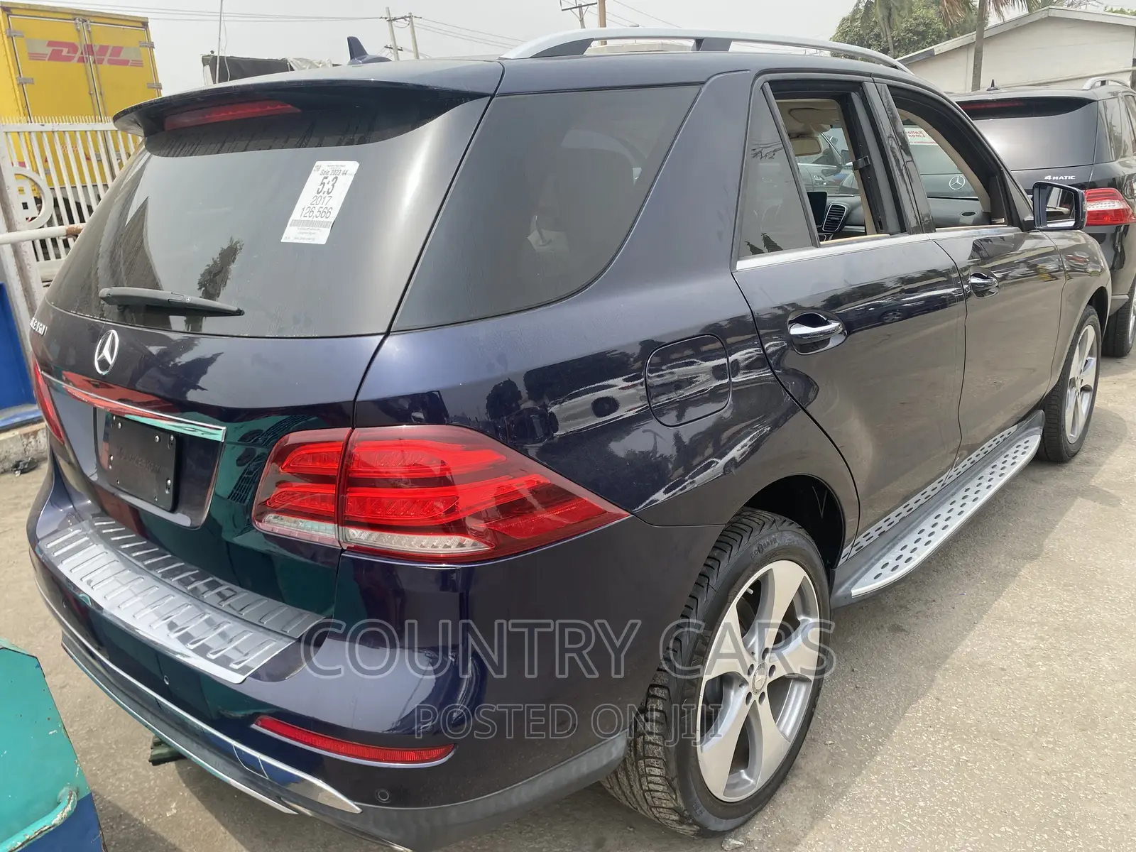 Mercedes-Benz GLE-Class GLE 350d 4MATIC 2017 Blue