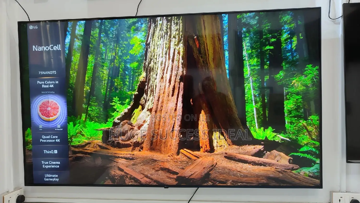 LG 75 Inch NANO75 UHD HDR Smart Nanocell TV (2021 Model)