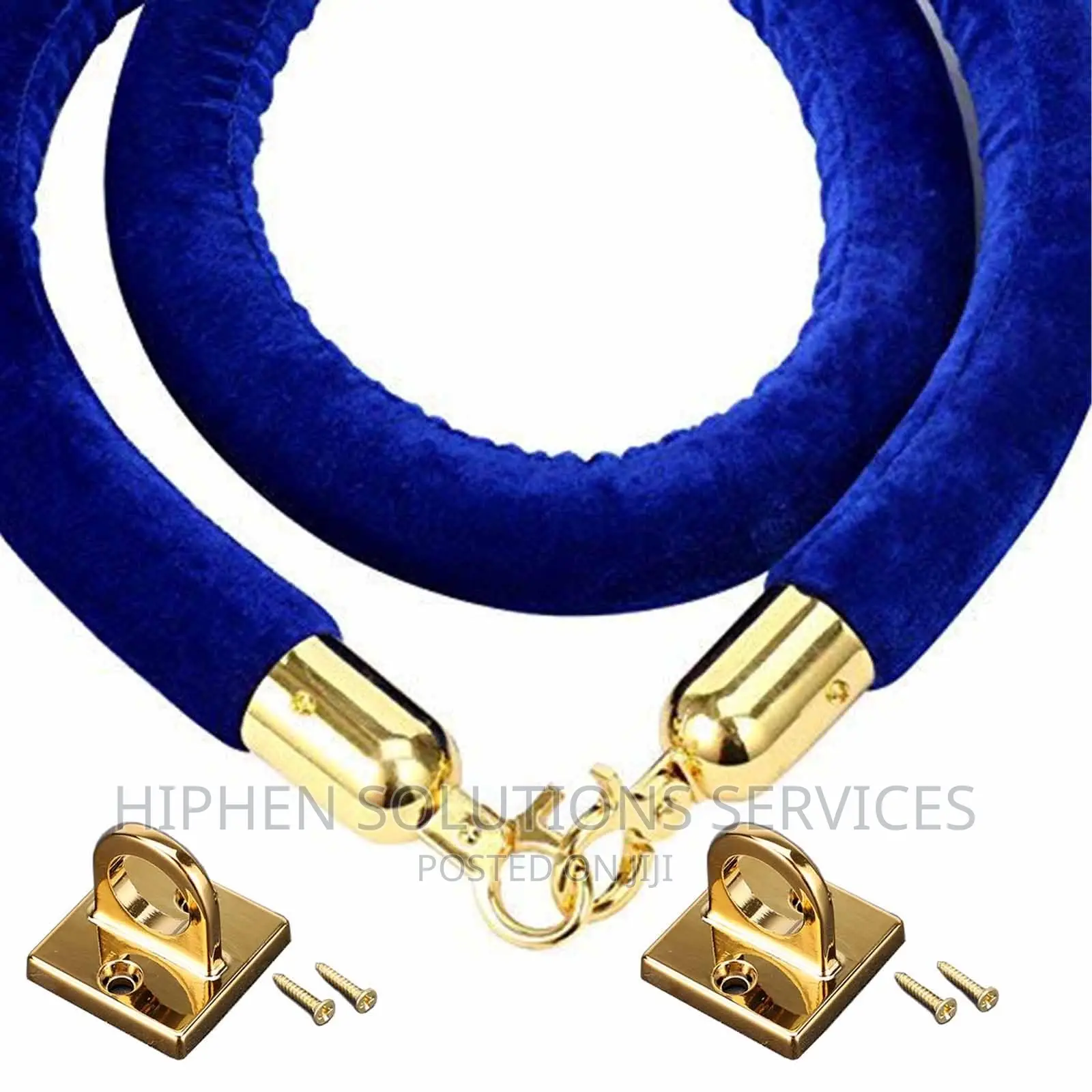 Crowd Control Rope Barrier Hooks,
