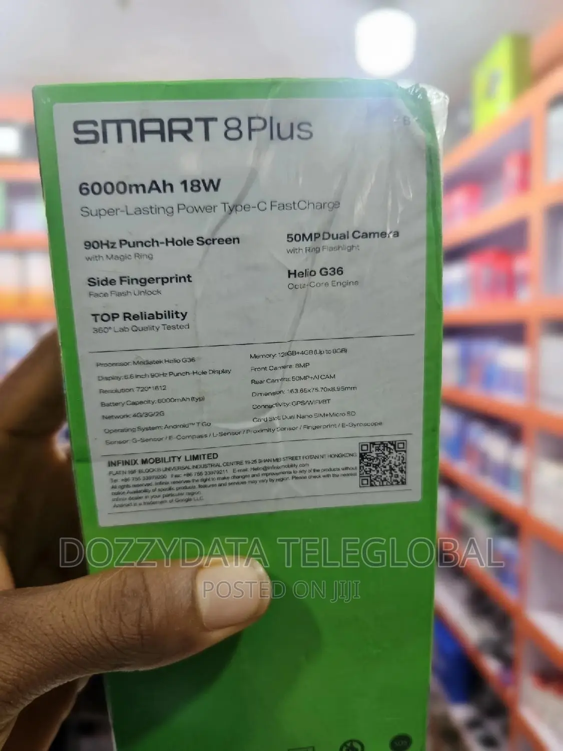 New Infinix Smart 8 128 GB