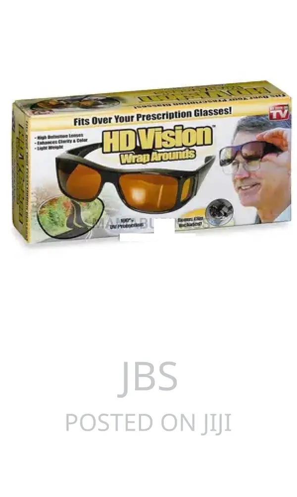 HD Vision Wrap Arounds Night Driving Glasses
