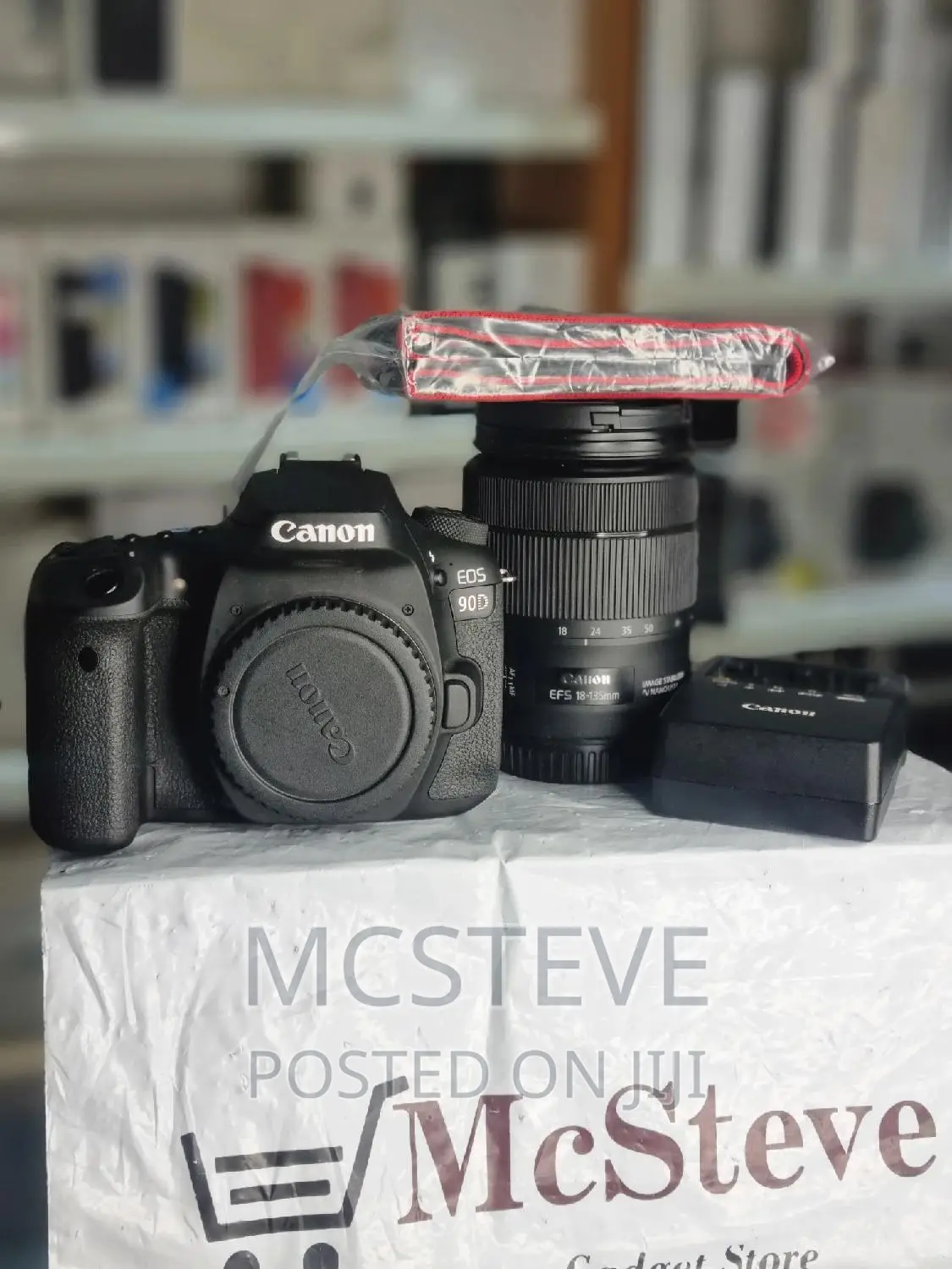 Canon EOS 90D DSLR Camera With 18 - 135MM Is USM Lens