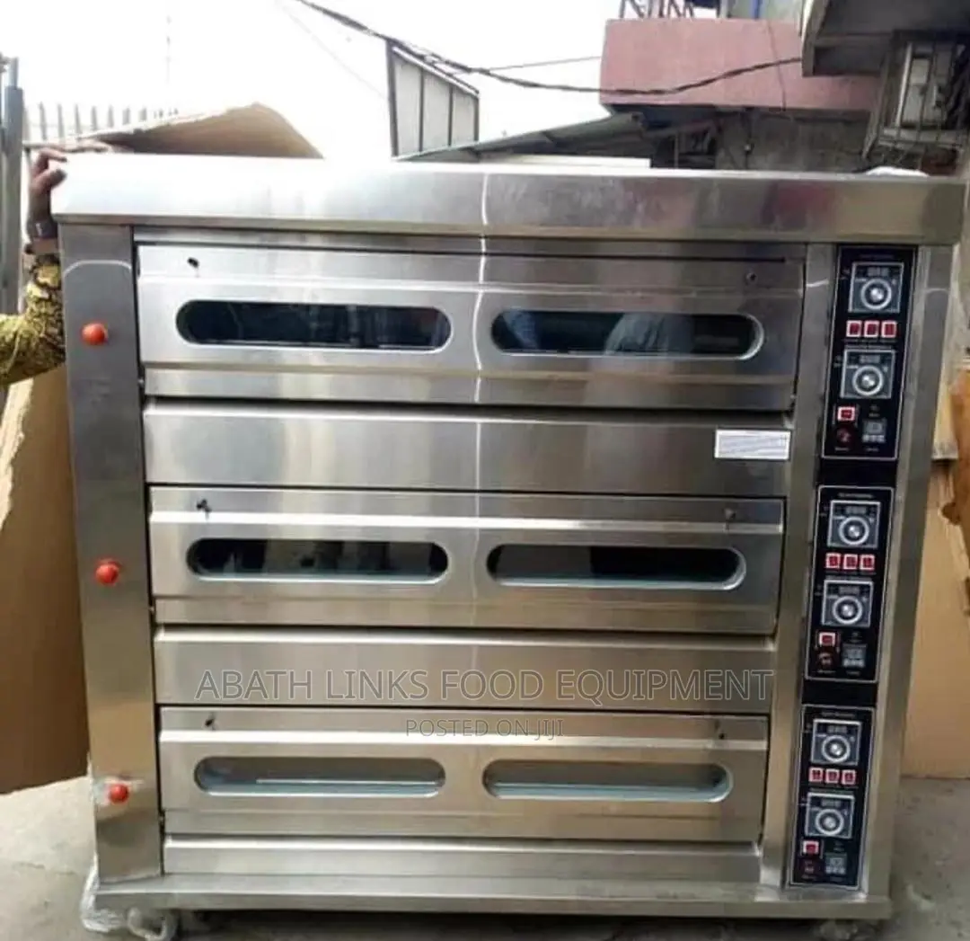 Durable 9 Trays 3 Decks Oven