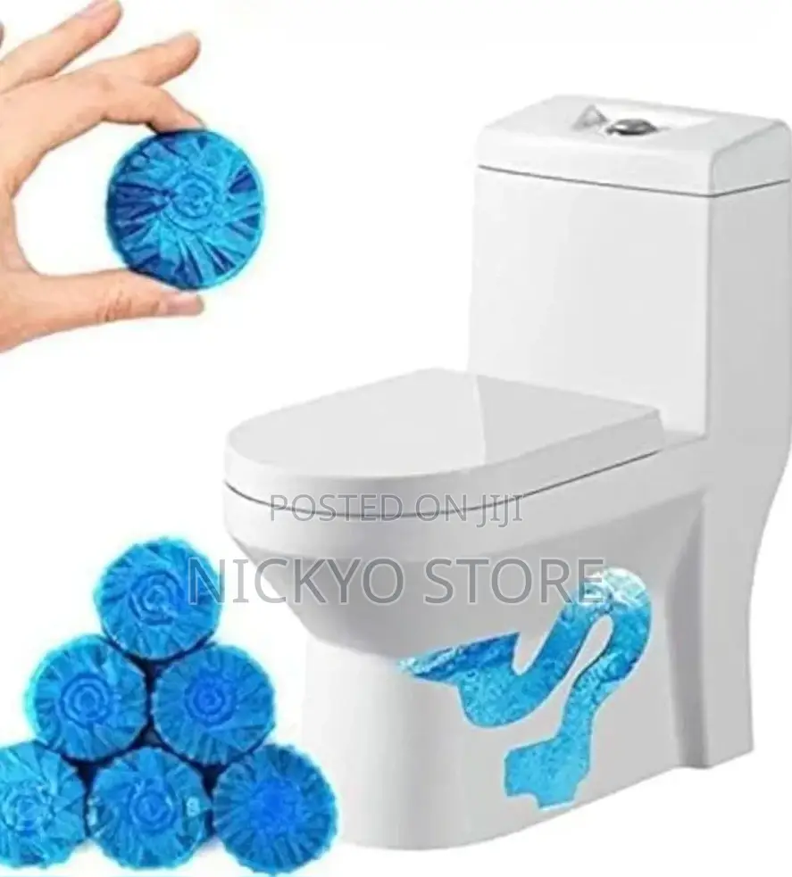 Powerful Automatic Flush Cleaner for Toilet [Pack of 10]