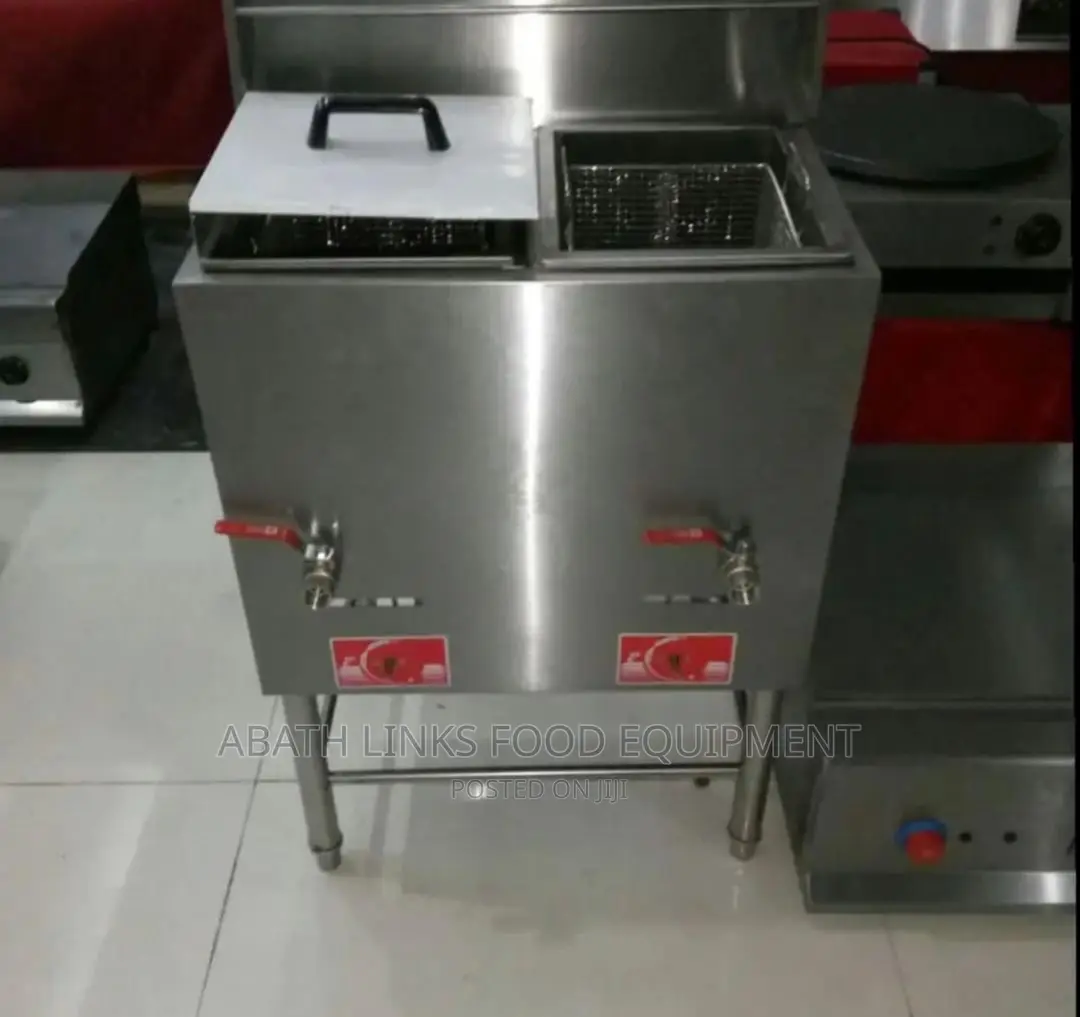 Standing Deep Fryer With Tap